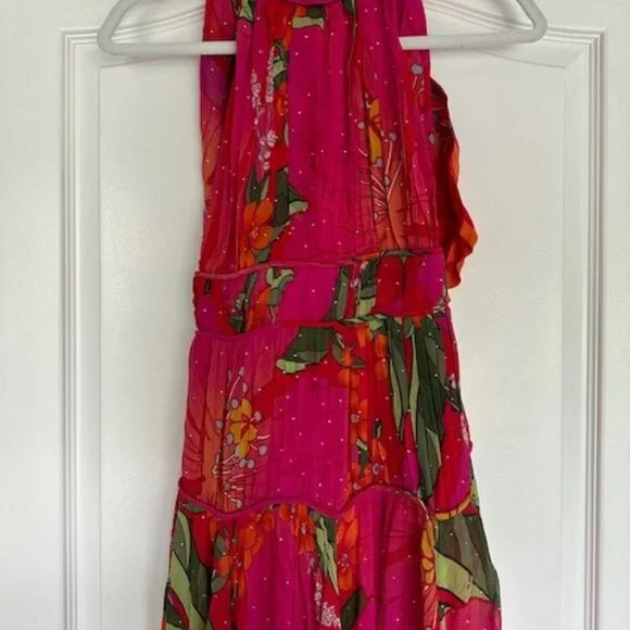 Farm Rio Red Pietra Maxi Dress - small (NWT) - Picture 5 of 7